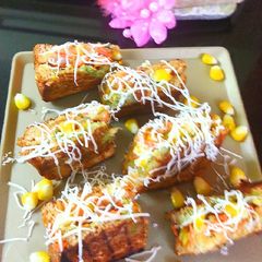 A picture of Corn Cheese Sandwich.