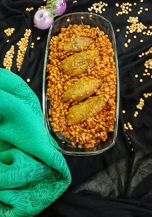 A picture of Stuffed Karela.