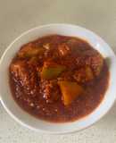 Instant Babugosha pear achar