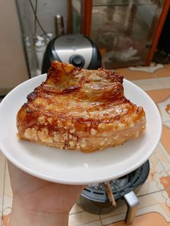 Hình của món Thịt ba chỉ quay bằng NCKD.