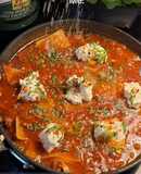 High protein lasagna soup ✨