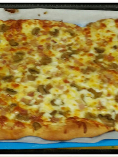 Una foto de Pizza carbonara 2