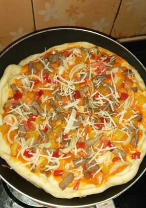 Foto resep Pizza Teflon Pemula Anti Gagal🍕