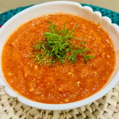 A picture of Tomato Garlic Chutney.