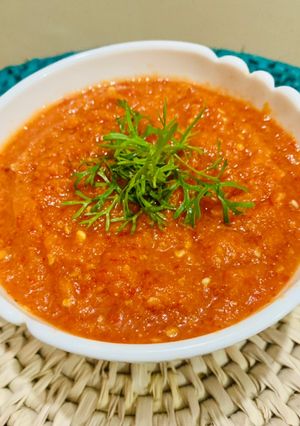 A picture of Tomato Garlic Chutney.