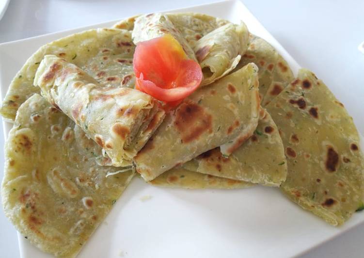 Zucchini chapati