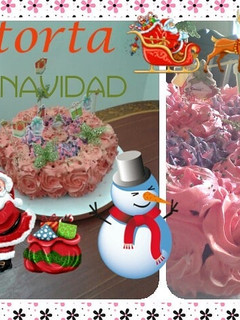 Una foto de Torta Navidad