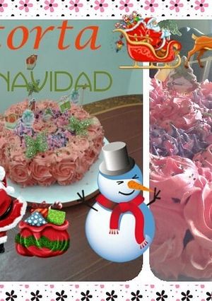Una foto de Torta Navidad