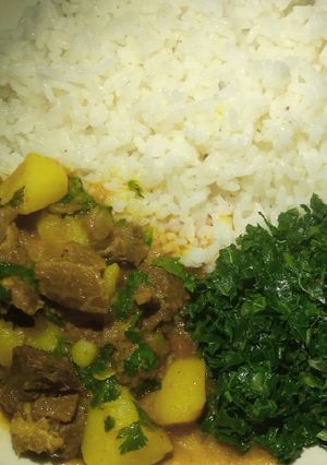 A picture of Beef stew#mystaplefoodrecipecontest.