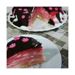 A picture of Ombre mille crepes.