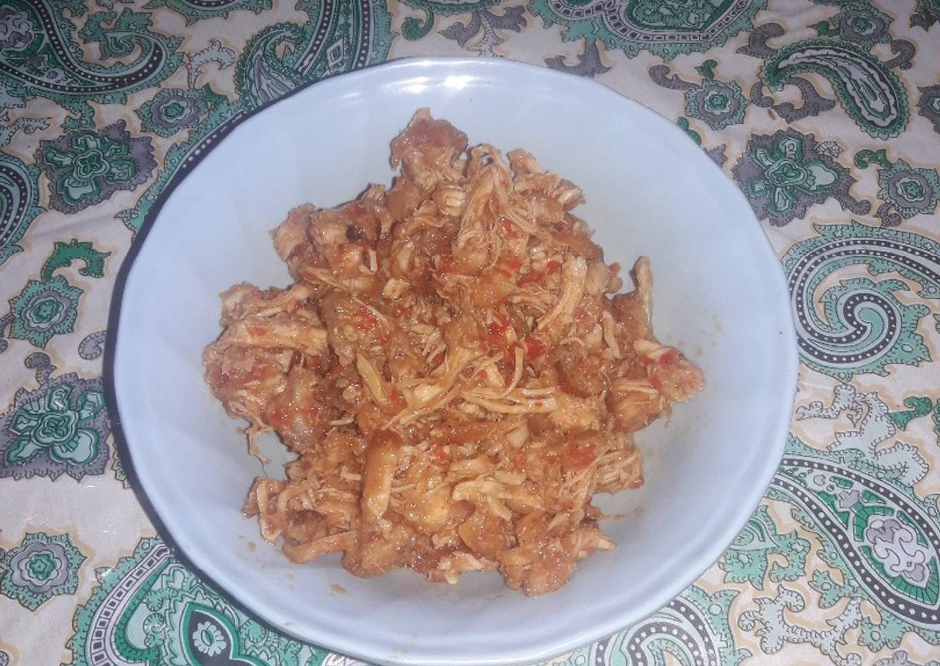 Ayam suir balado