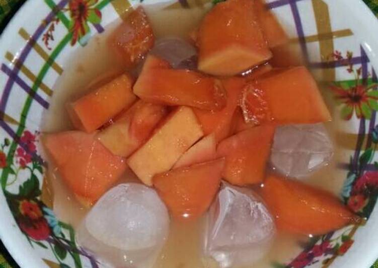 Cara Gampang Menyiapkan Gohu Pepaya Anti Gagal