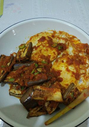 Foto resep Terong dan Telur Balado