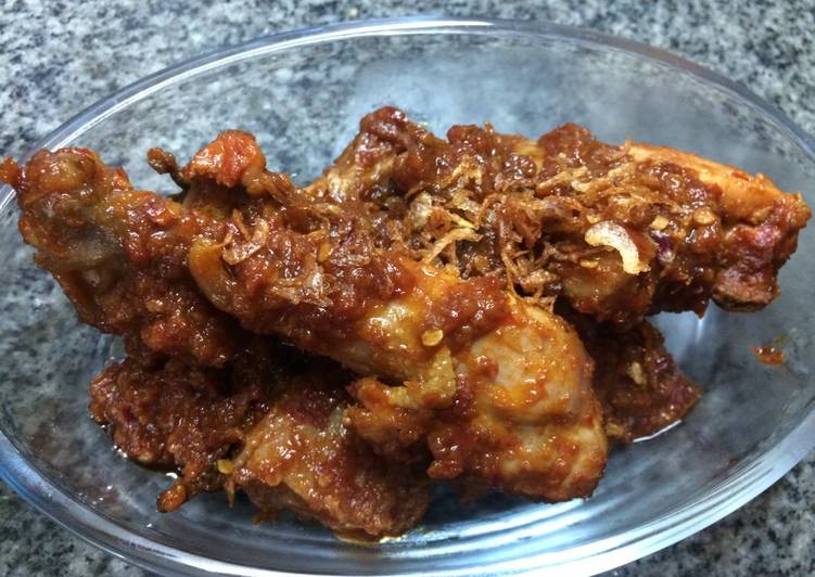Langkah Mudah untuk Membuat Ayam Masak Habang Banjar, Lezat