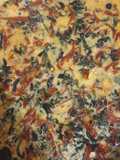 Quiche de Chourição e Espinafres