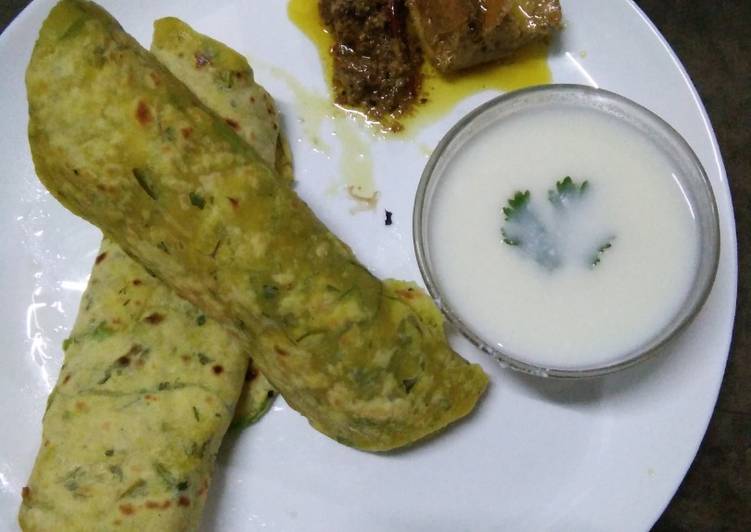 Steps to Prepare Quick Paneer Thepla