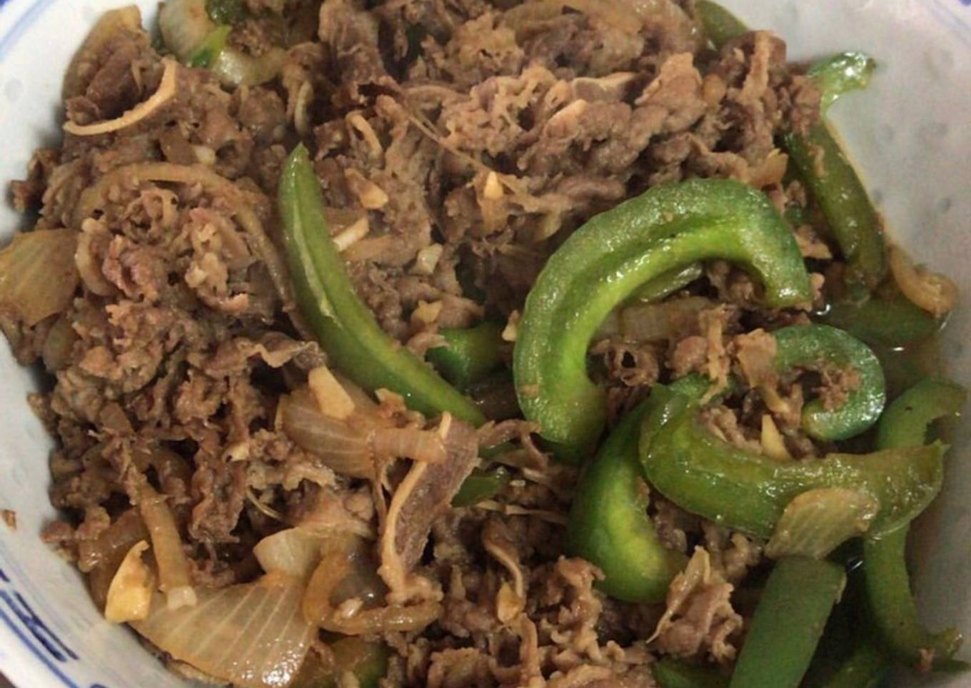 Slice Beef ala Yoshinoya