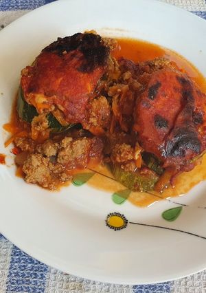 Una foto de Lasaña de zapallo italiano