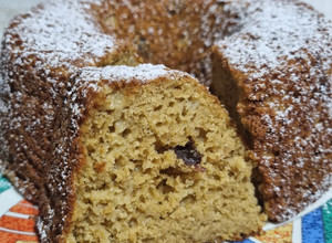 Una foto de Budín de Manzanas, Miel y Pasas de Uva ❤