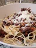 Boloñesa de Lentejas con Pasta