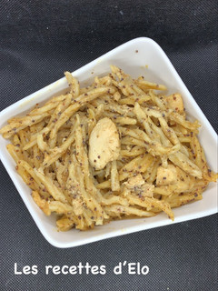 Une photo de Poulet à la moutarde et au pâte au Cookeo