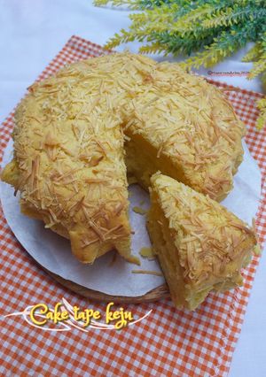 Foto resep 20. Cake/bolu tape keju panggang