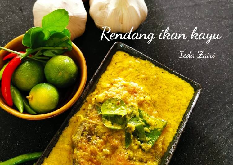 Resep Rendang ikan kayu #KCHUP Anti Gagal