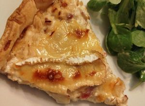 Une photo de Tarte salée normande