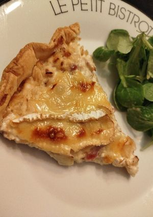 Une photo de Tarte salée normande