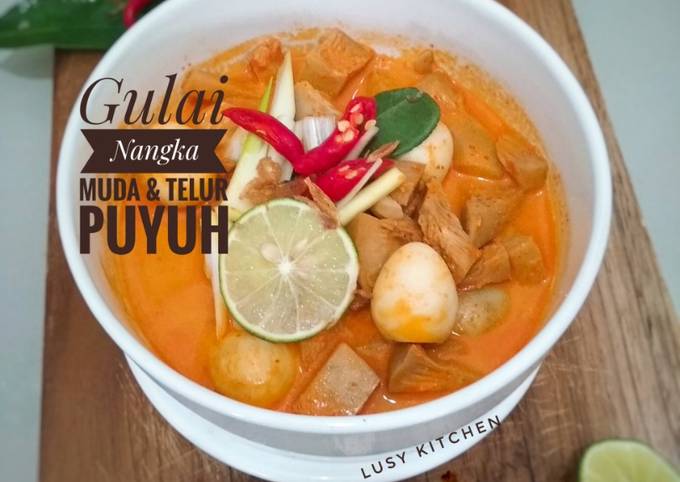 Resep Gulai Nangka Muda &amp; Telur Puyuh yang Enak Banget