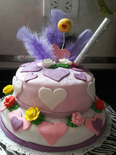 Una foto de Torta de cumpleaños