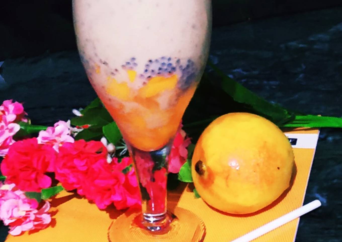 Mango Cashew milk Healthy Drink