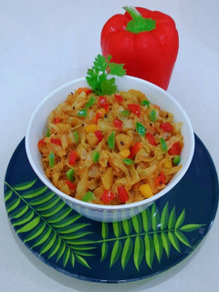 કોબીજ કેપ્સીકમ નું શાક (Cabbage Capsicum Shak Recipe In Gujarati) રેસીપી મુખ્ય ફોટો