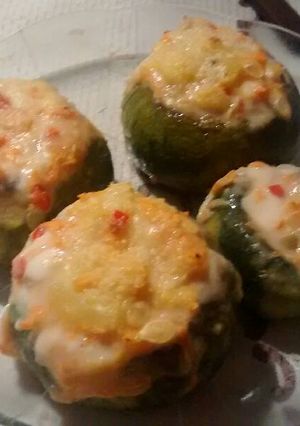 Una foto de Zapallitos rellenos
