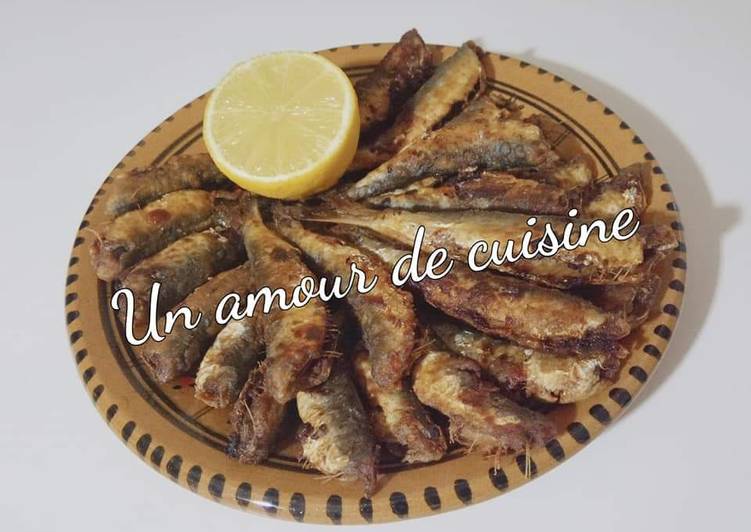 Sardines frites