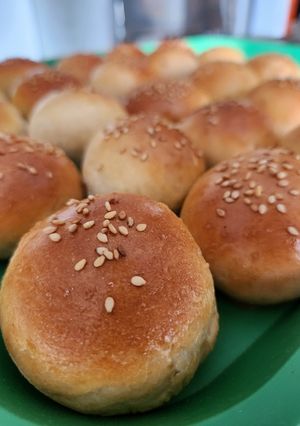 Una foto de Mini Hamburguesas para coctél