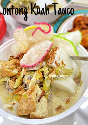 Foto resep Lontong Kuah Tauco Padang