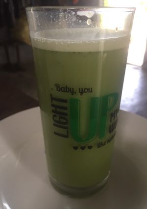 Hình của món Nước rau má đậu xanh thơm ngon dễ làm.