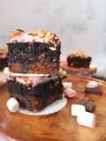 122. S'mores Choco Cookie Brownies