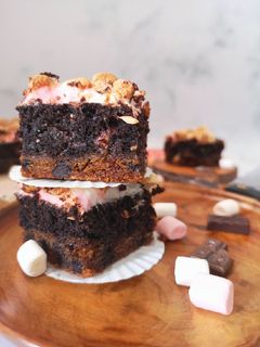 Foto resep 122. S'mores Choco Cookie Brownies