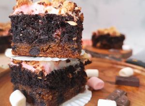 Foto resep 122. S'mores Choco Cookie Brownies