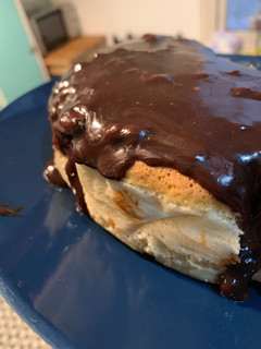 Una foto de Bizcocho taiwanés con/sin Nutella