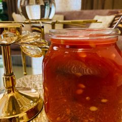 A picture of Kairi tangy chutney.