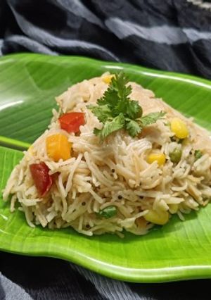 A picture of Veg. Vermicelli upma.