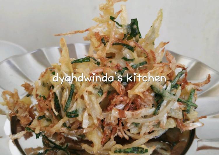 Resep Kakiage / Bakwan Crunchy khas Jepang Anti Gagal