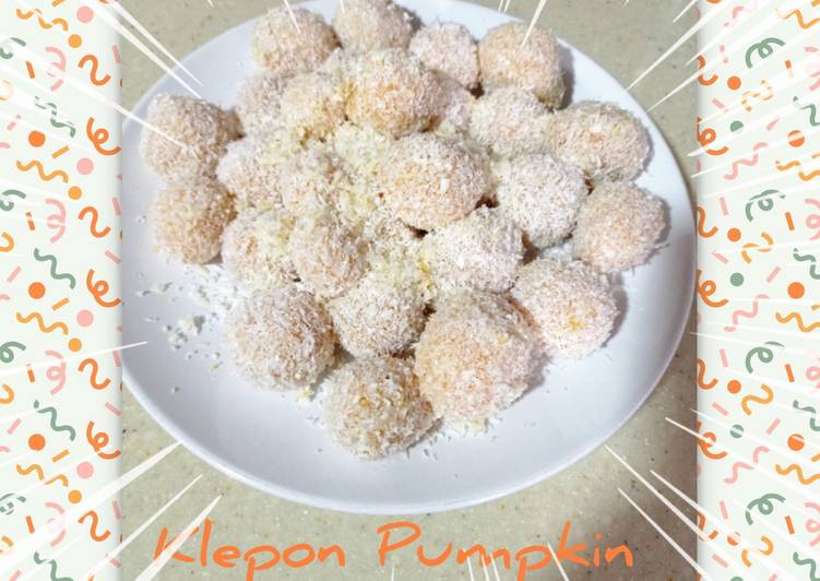 Resep Mudah Klepon Pumpkin Enak dan Sehat