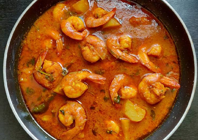 Recipes for Prawn curry Odia style