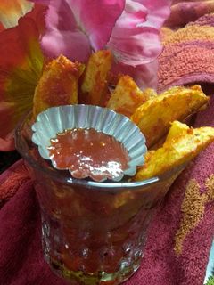A picture of French fries.