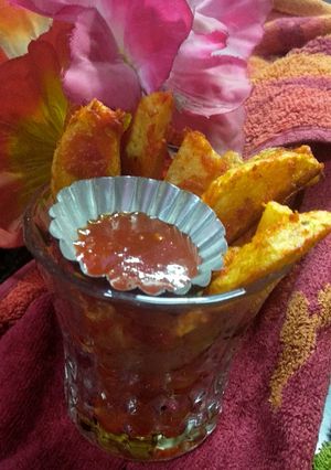 A picture of French fries.