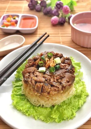 Foto resep Nasi tim klasik